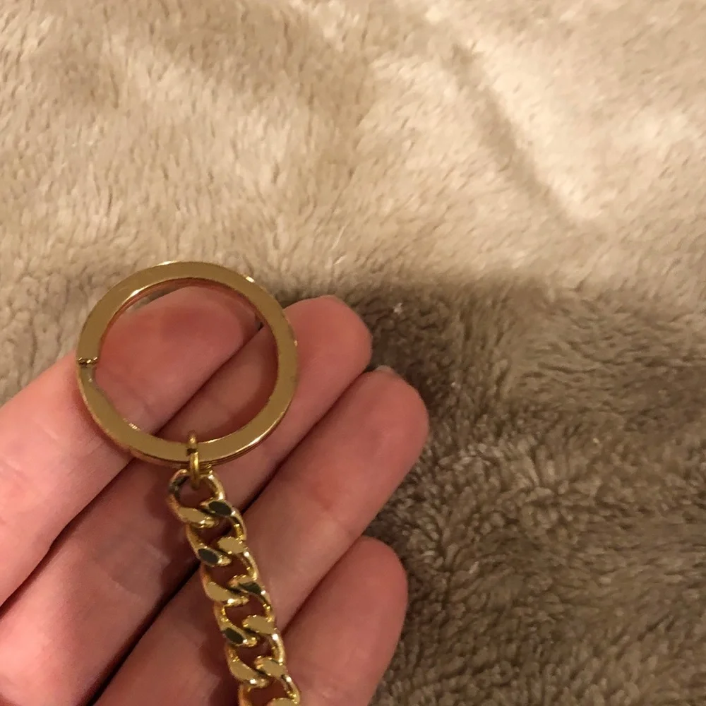 Louis Vuitton Monogram Zip Key Pouch in Brown with Gold Hardware - Picture 5 of 6